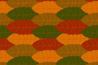 Autumn Leaves Decorative Border
