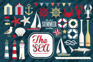 Beach Holidays Vector Set: A Creative Resource for Modern Designers