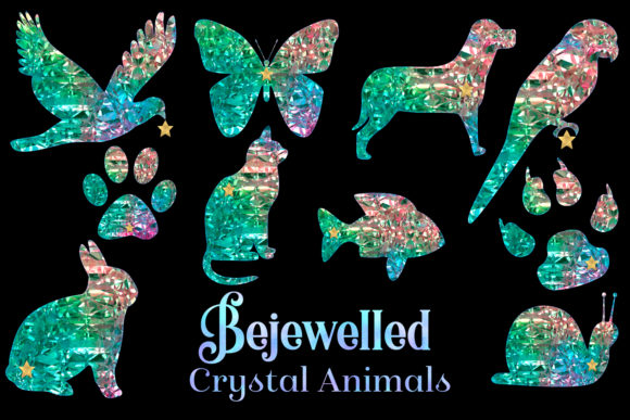Bejewelled Crystal Animals