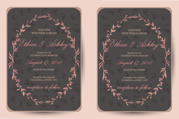 Card with Flower Leaves: A Timeless Element in Modern Wedding Decor and Greeting Design