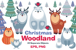 Christmas Woodland Design Kit