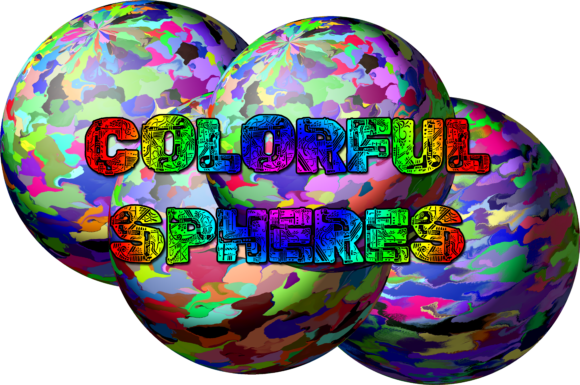 Colorful Spheres: A Versatile Design Resource for Creatives and Beyond