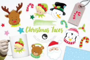 Cute Christmas Faces
