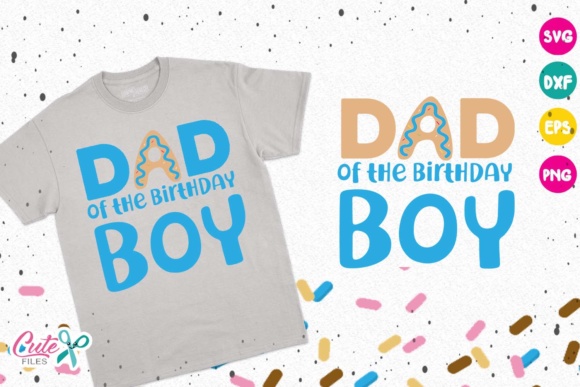 Dad of the Birthday Boy Donut Birthday SVG: A Versatile Asset for Creative Projects