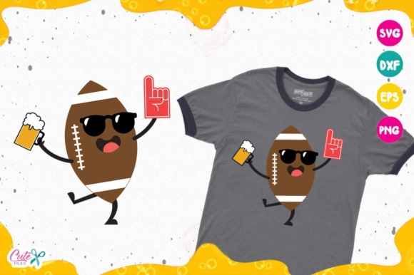 Football and Beer Forever SVG Designs