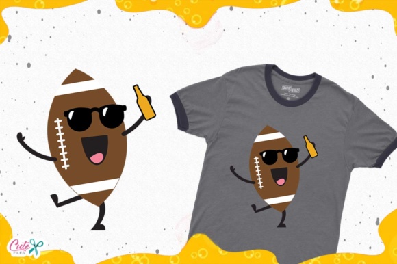 Football and Beer Forever: The Perfect Blend of Sport, Humor, and Design