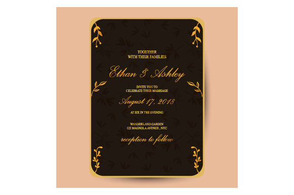 Invitation Design Background: Elevating Events with Visual Storytelling