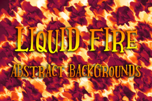 Liquid Fire Abstract Backgrounds: A Modern Tool for Creative Expression