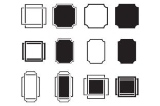 Set of Decorative Vintage Frames: A Timeless Addition to Your Creative Projects