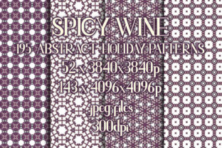 Spicy Wine - Subtle Holiday Patterns: A Guide to Decorative Textures and Backgrounds