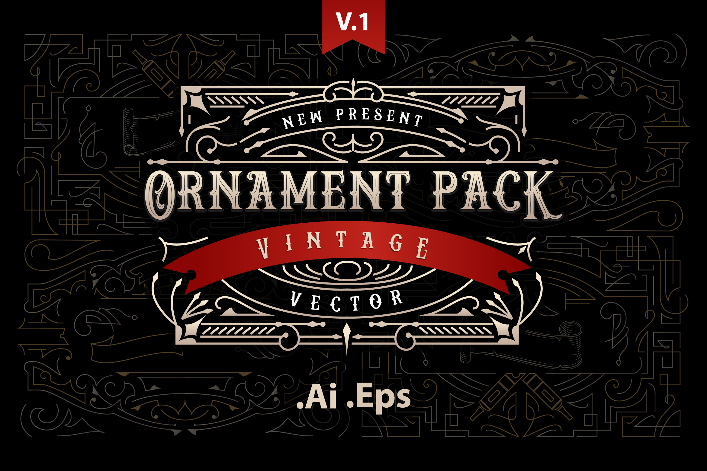 Unlocking Creativity with Ornament Pack Vintage 1: A Timeless Resource for Design Professionals